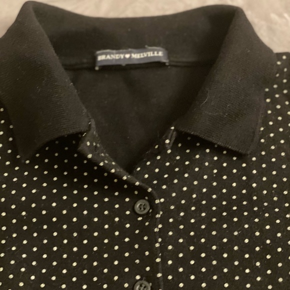 Brandy Melville Short sleeve collared button up - Picture 4 of 4